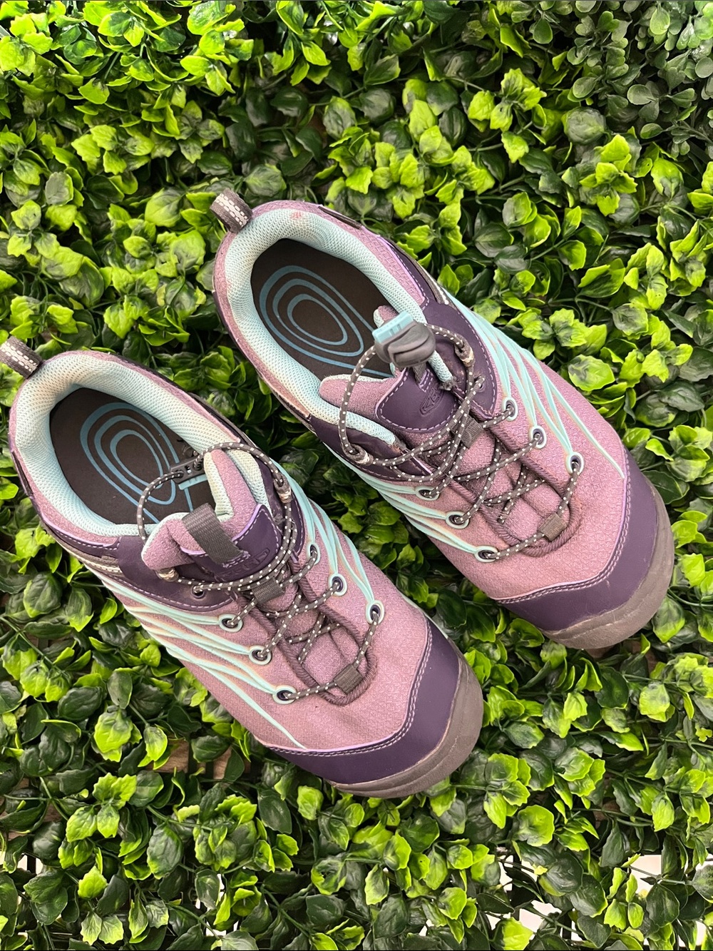 Keen Women's Lavender Purple & Mint Trail Shoes